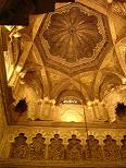 Cupola of Mihrab - the Cordoba Mosque